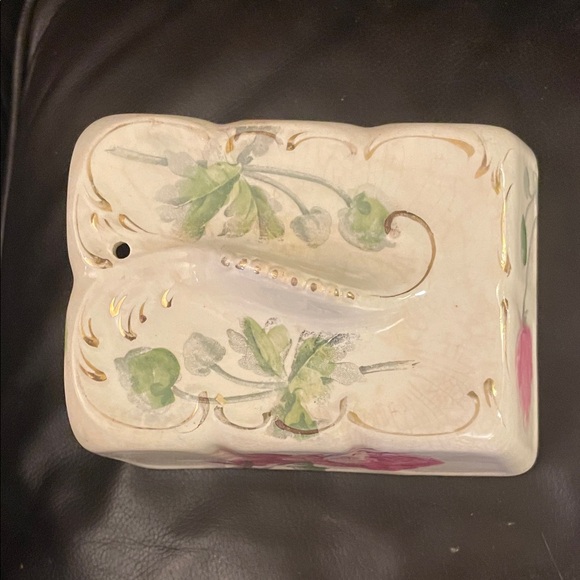 Antique ceramic Franz Anton butter/cheese keeper - Picture 2 of 16